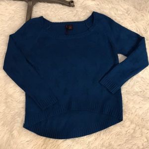 Royal blue sweater with Star designs